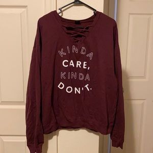 Graphic sweater 🤷🏽‍♀️